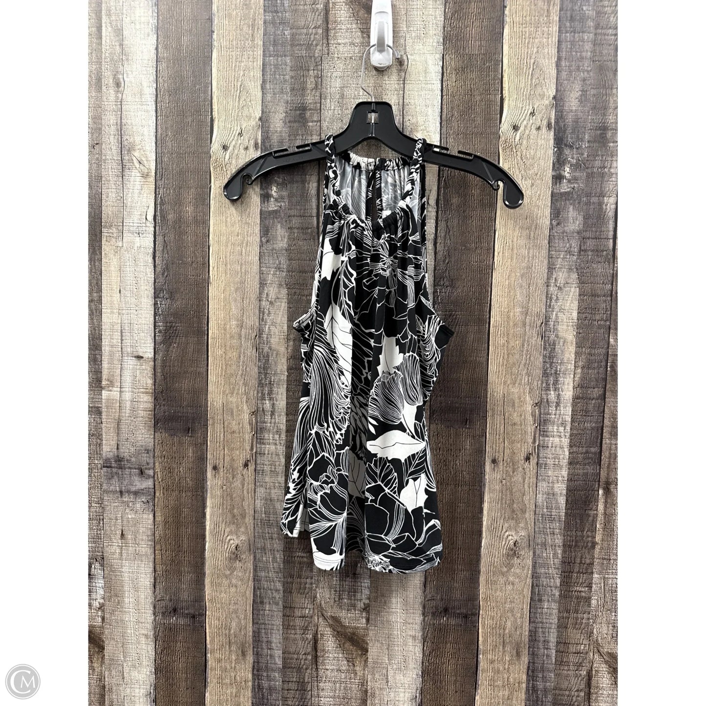 Top Sleeveless By White House Black Market In Black & White, Size: S