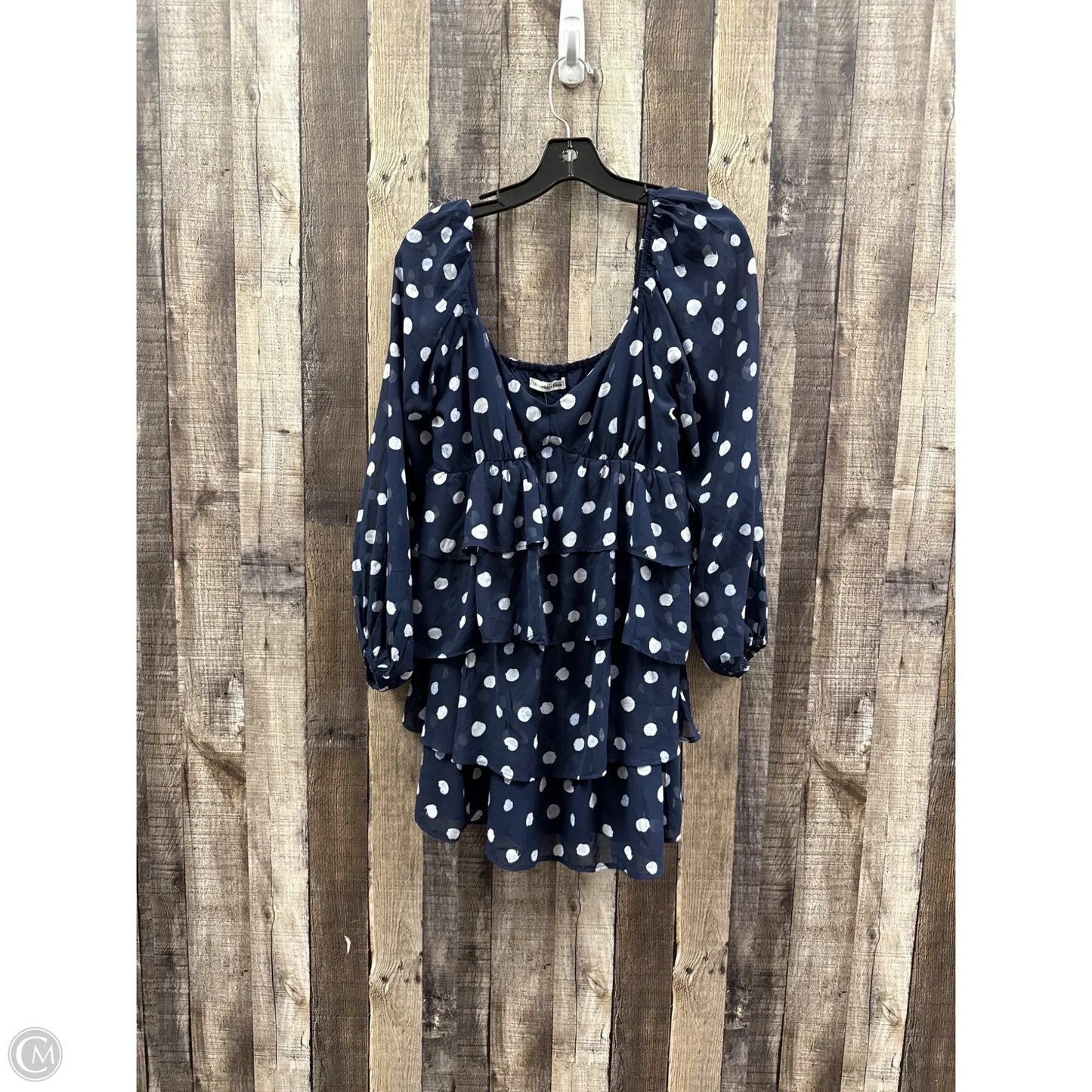Dress Casual Short By Abercrombie And Fitch In Polkadot Pattern, Size: Mp