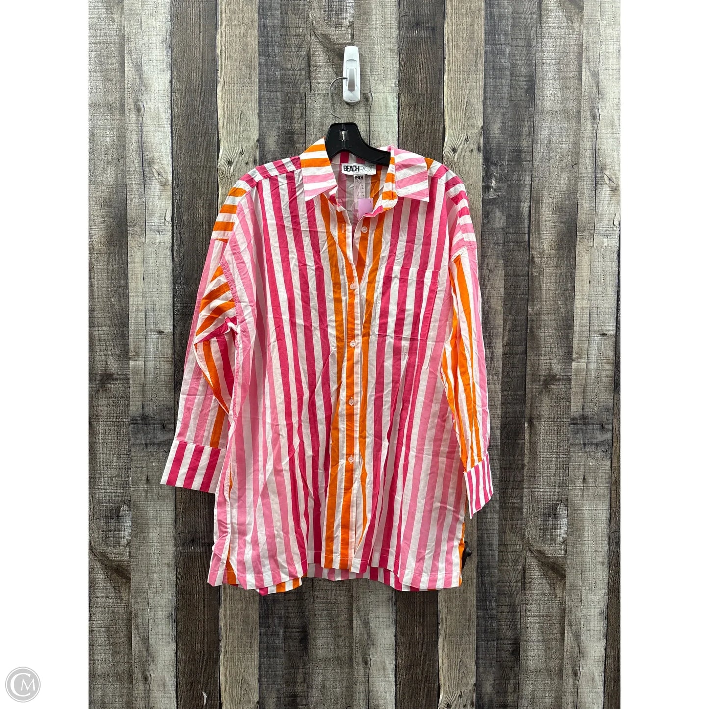 Swimwear Cover-up By Beach Riot In Striped Pattern, Size: S