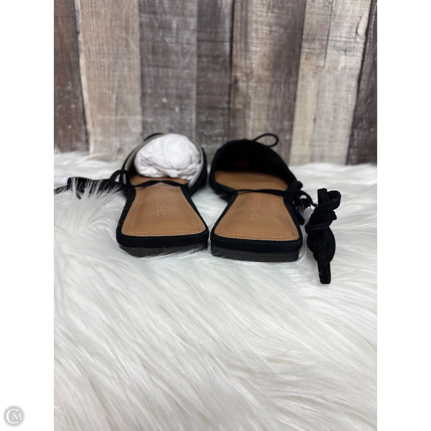 Shoes Flats By Who What Wear In Black, Size: 8