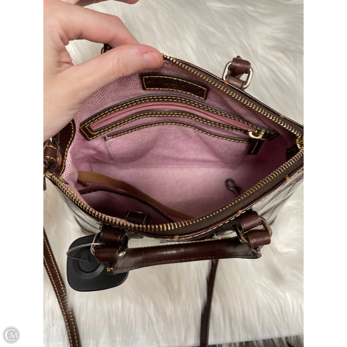Crossbody Designer By Dooney And Bourke, Size: Medium