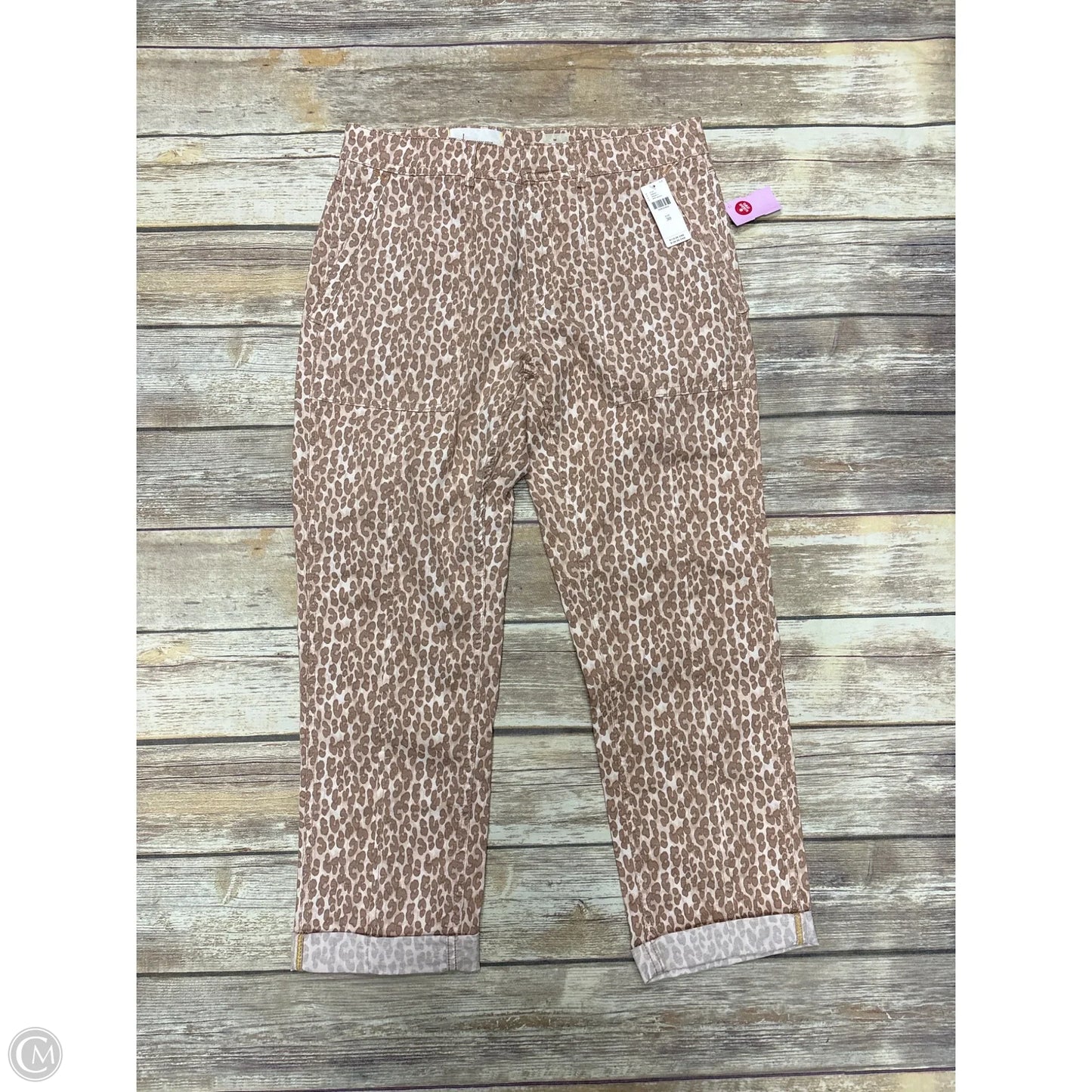 Pants Other By Anthropologie In Animal Print, Size: 10