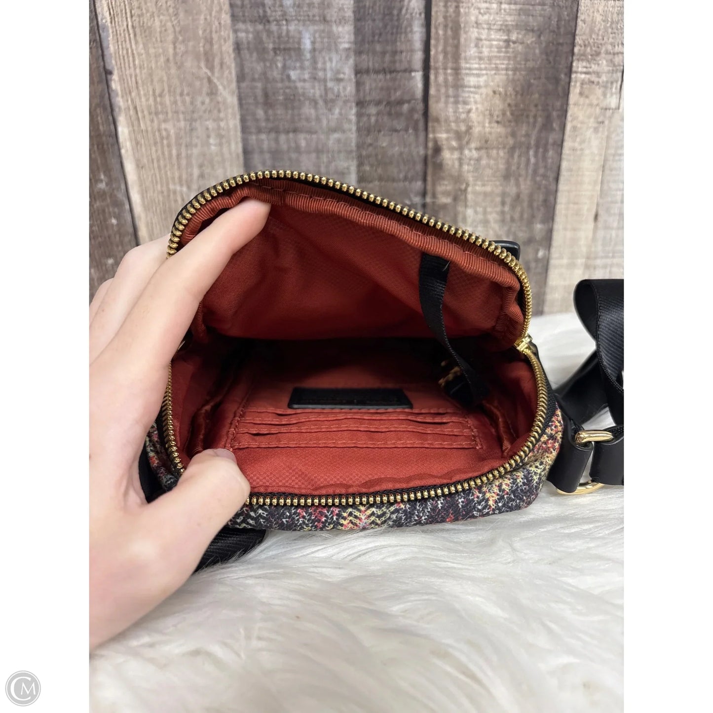 Crossbody Designer By Tumi, Size: Small