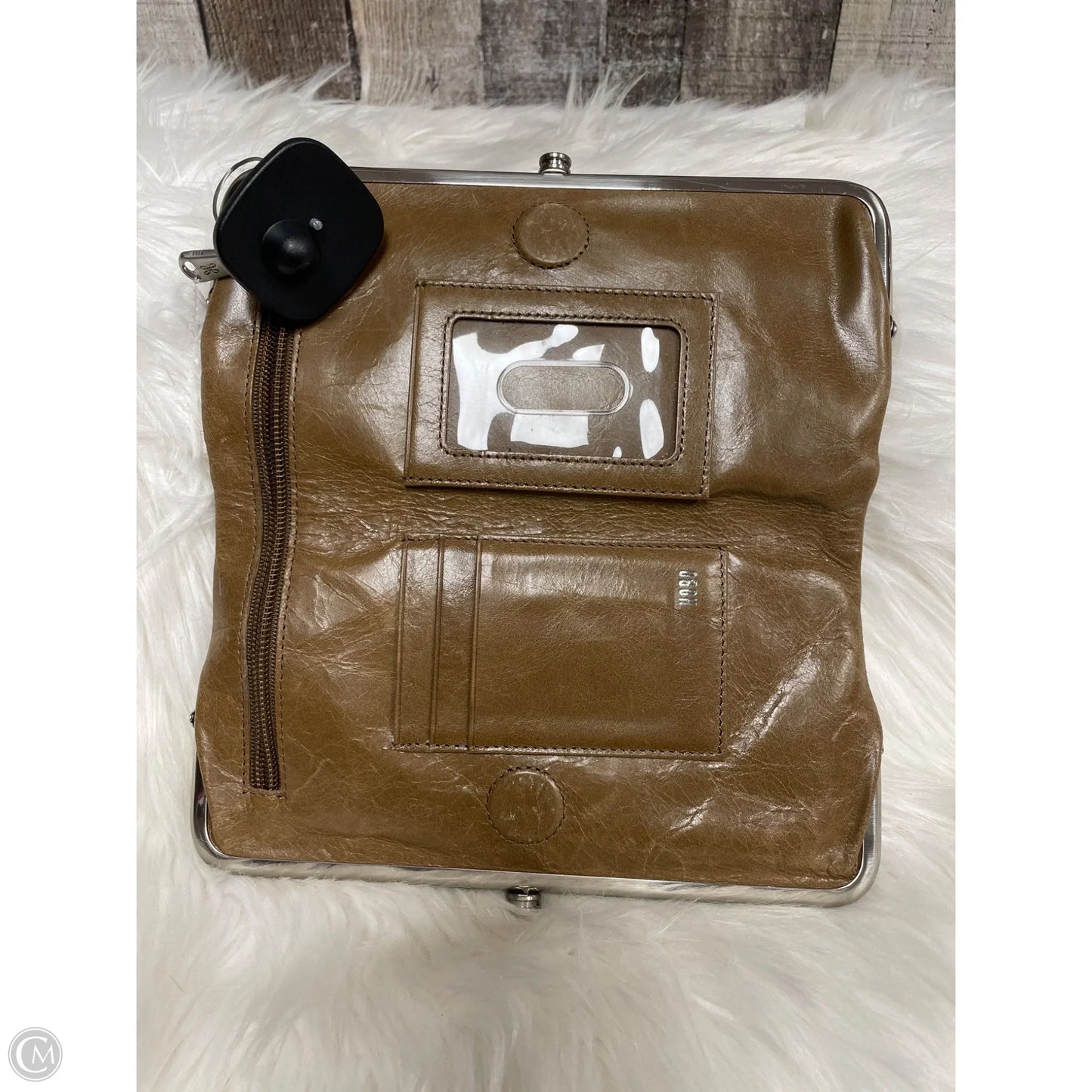 Clutch Leather By Hobo Intl, Size: Medium