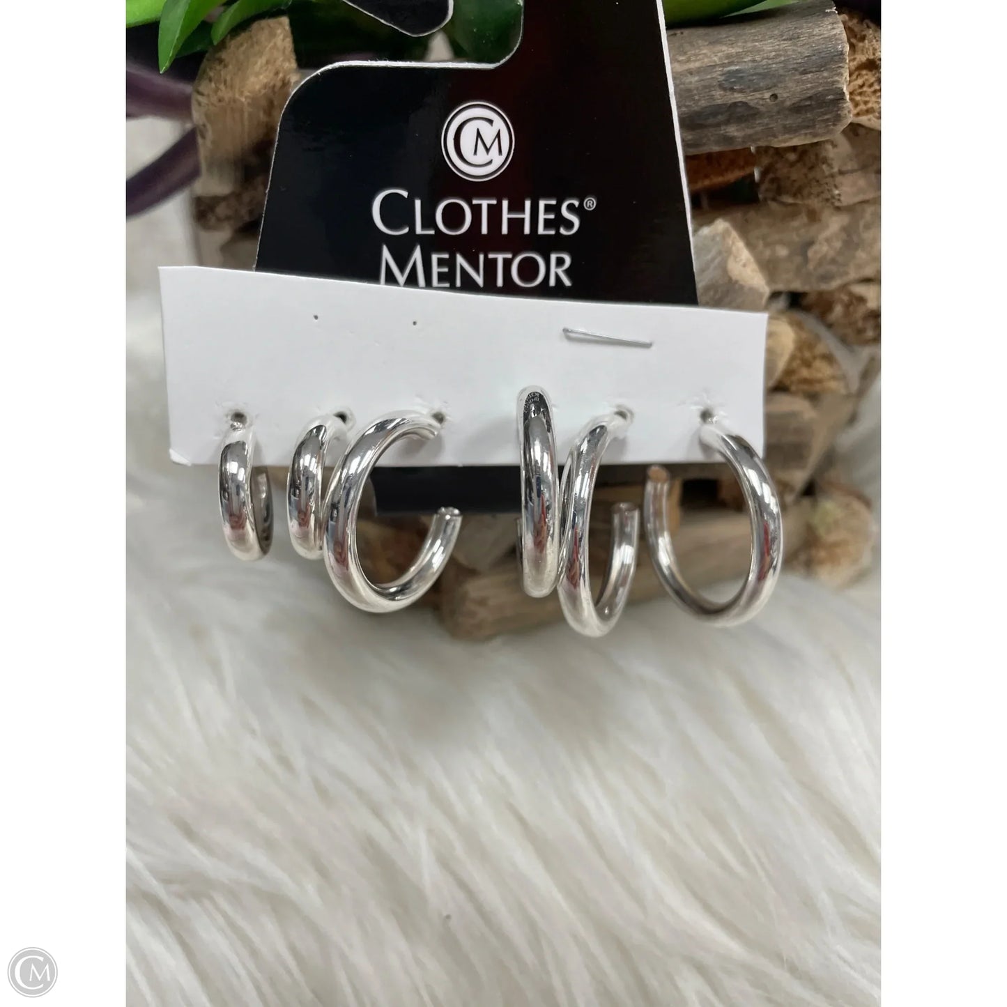 Earrings Hoop By Bp, Size: 03 Piece Set