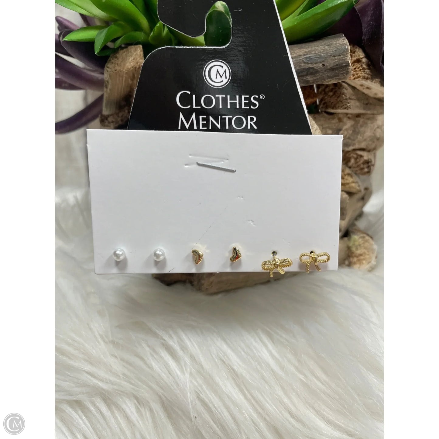 Earrings Stud By Bp, Size: 03 Piece Set