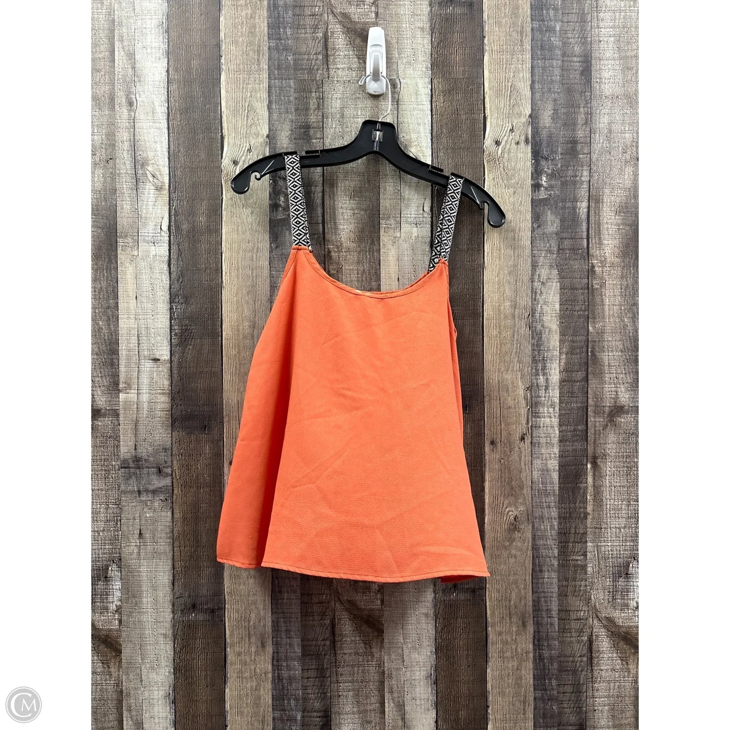 Top Sleeveless By Mi Ami In Orange, Size: S