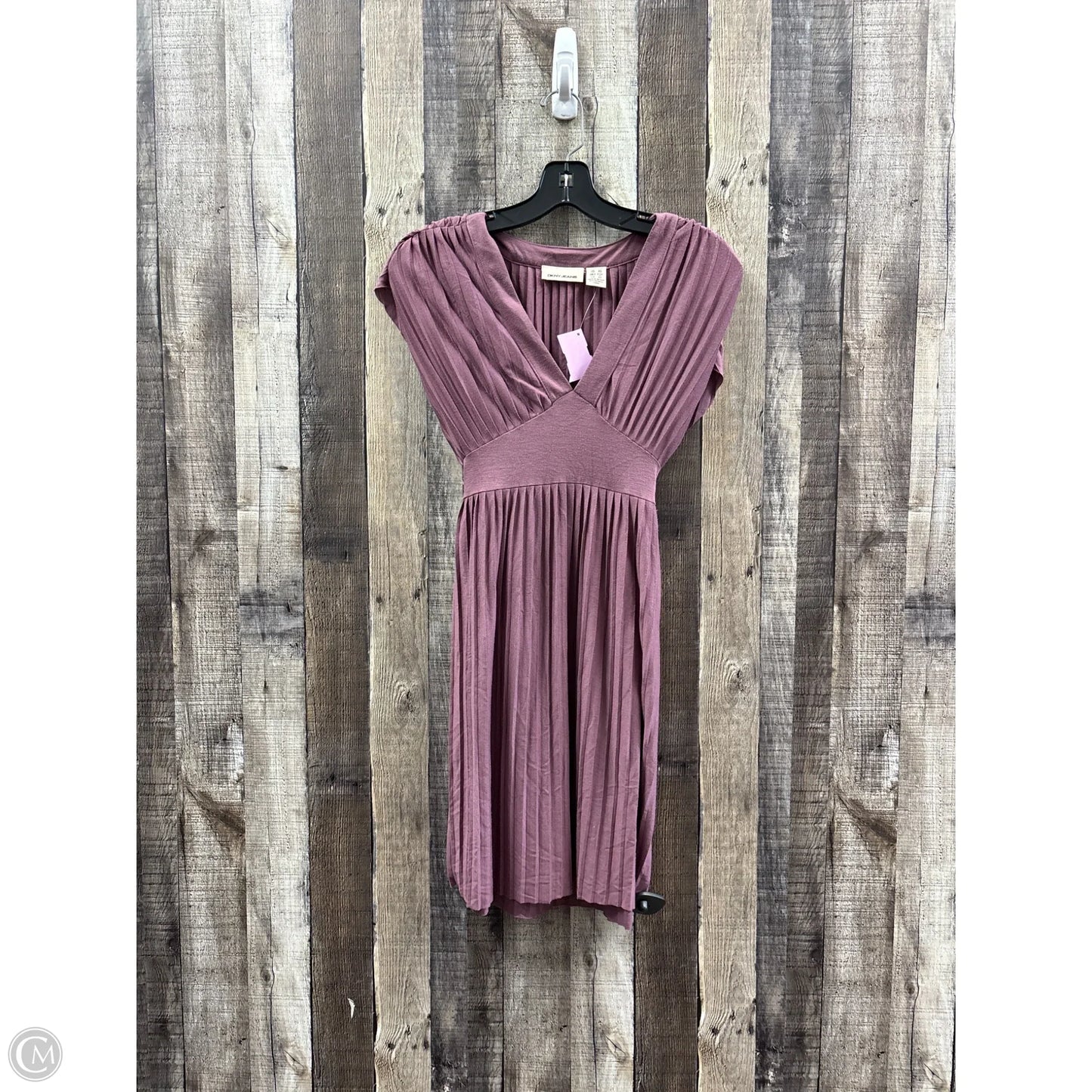 Dress Casual Short By Dkny In Purple, Size: Xs