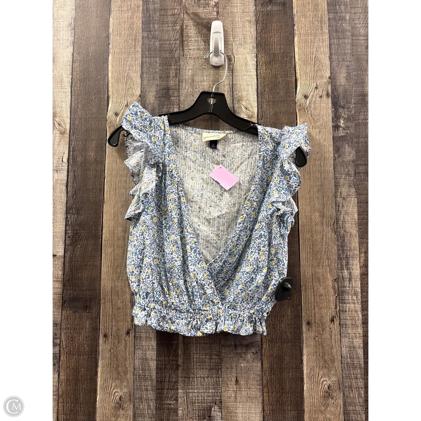 Top Sleeveless By Universal Thread In Blue, Size: Xs