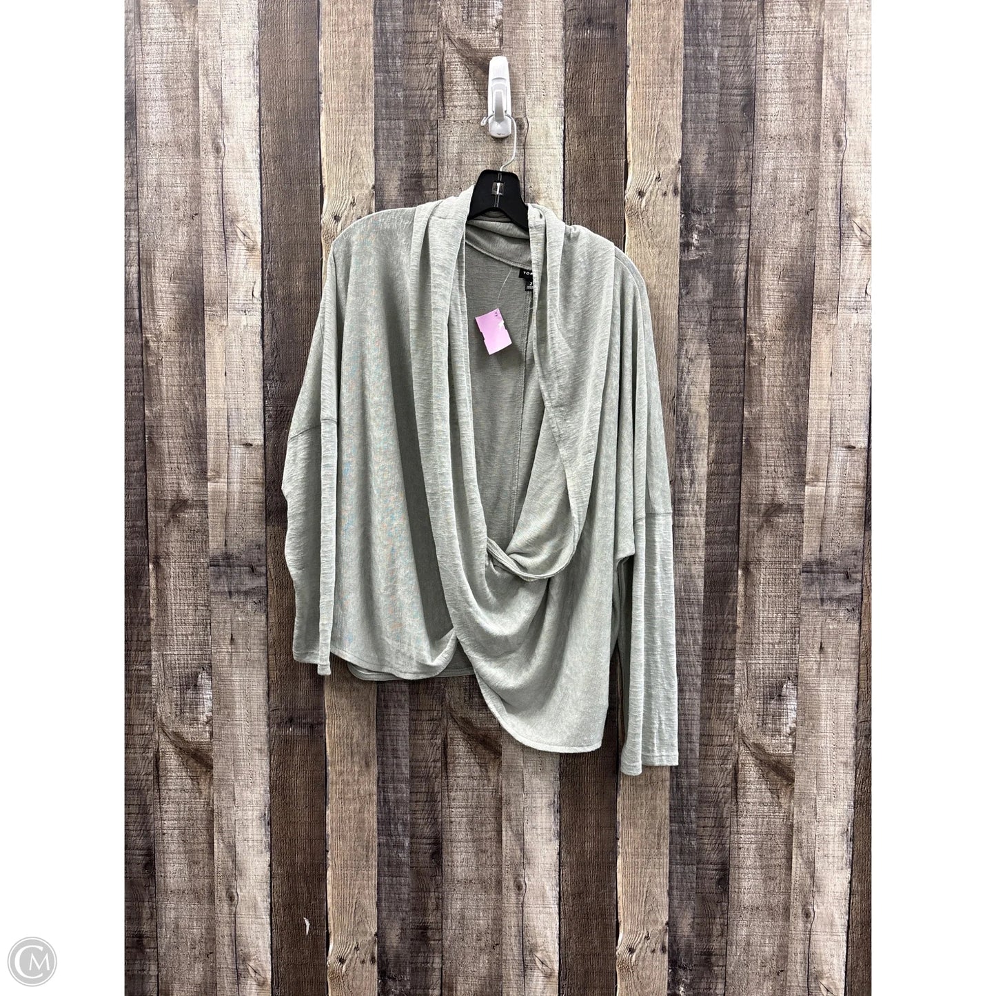 Top Long Sleeve By Torrid In Green, Size: 2x