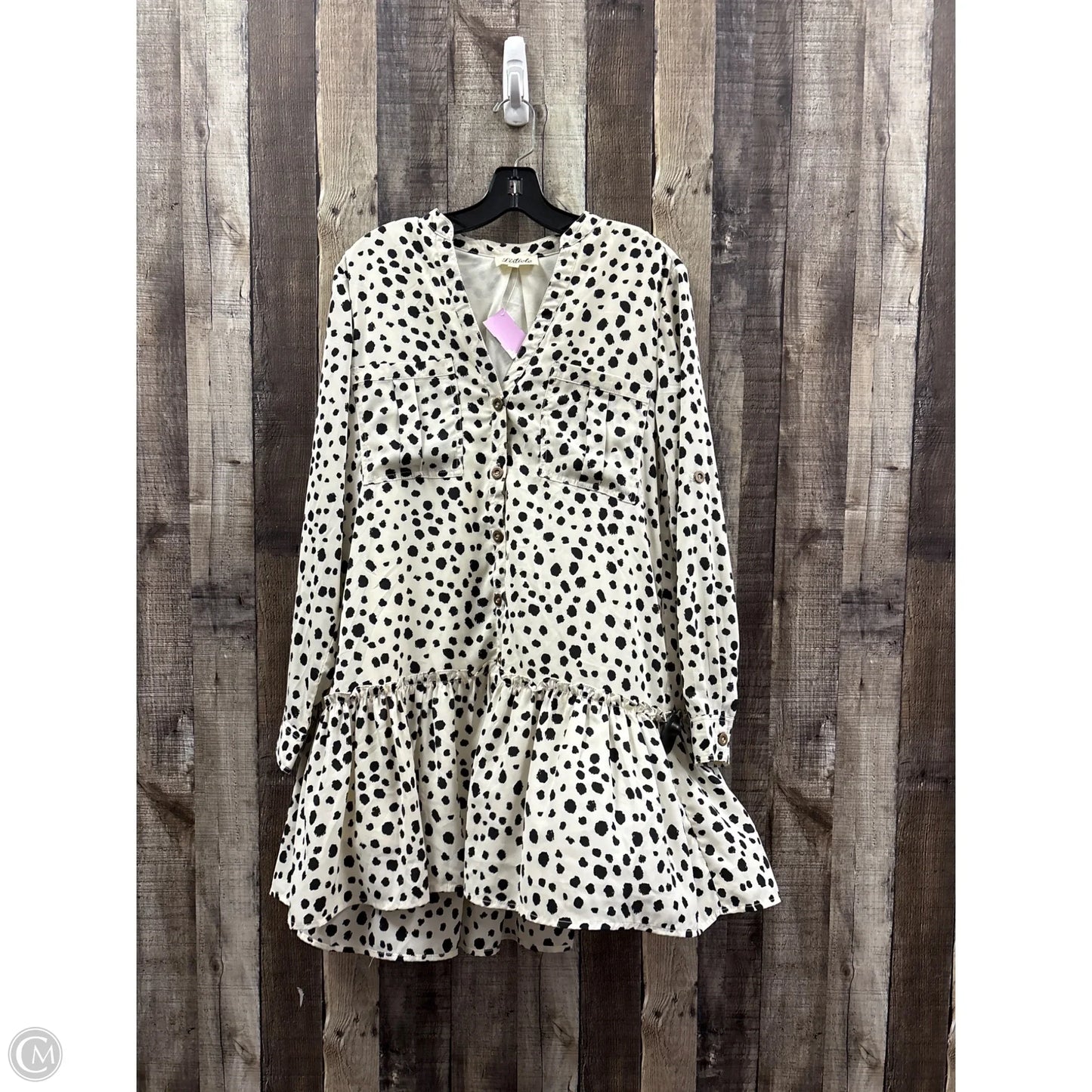 Dress Casual Short By Listicle In Animal Print, Size: S
