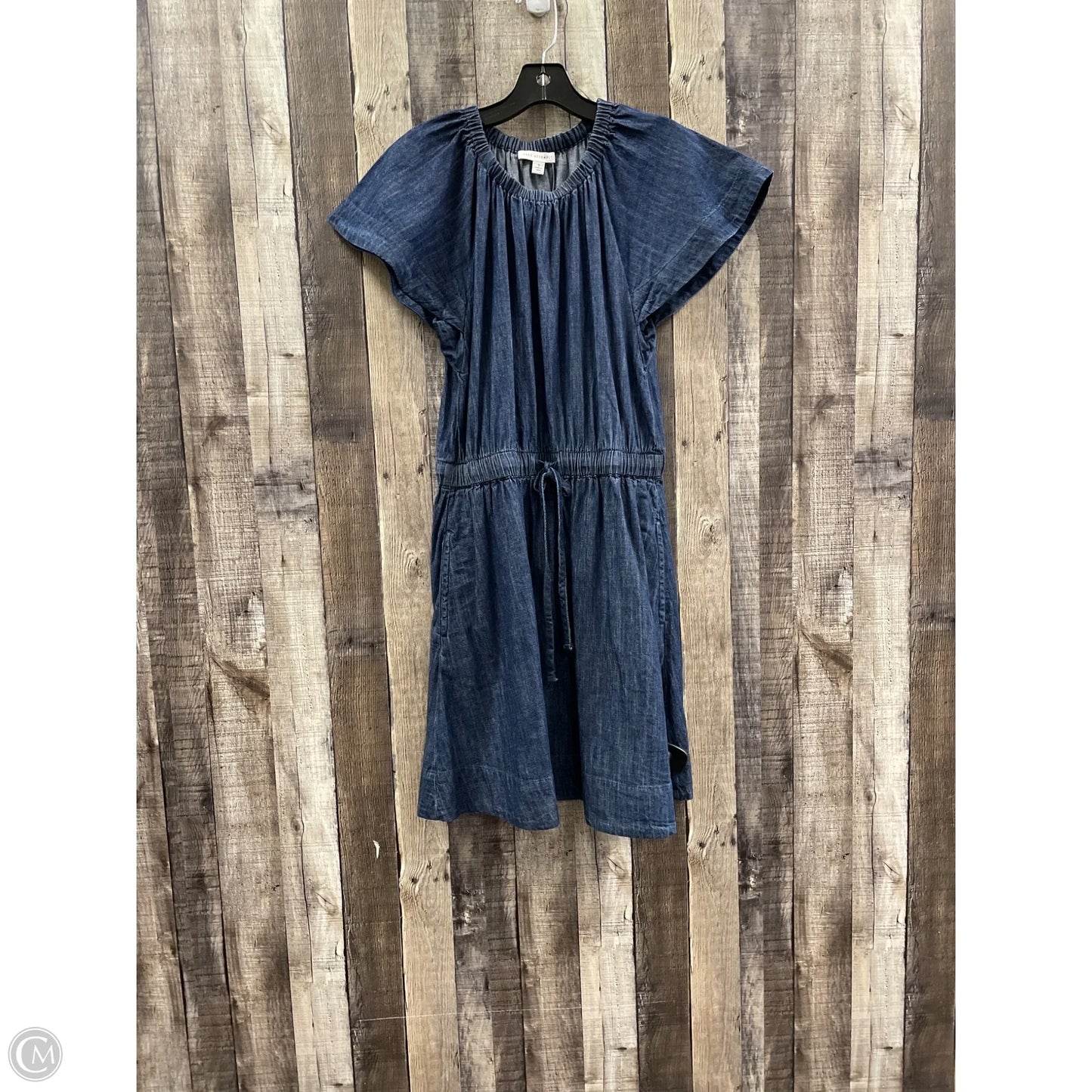 Dress Casual Midi By Free Assembly In Blue Denim, Size: S
