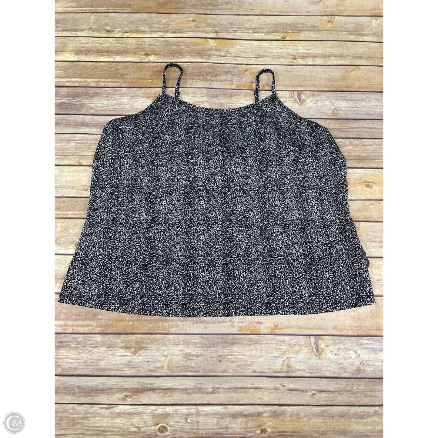 Top Sleeveless By Lane Bryant In Black & White, Size: 2x
