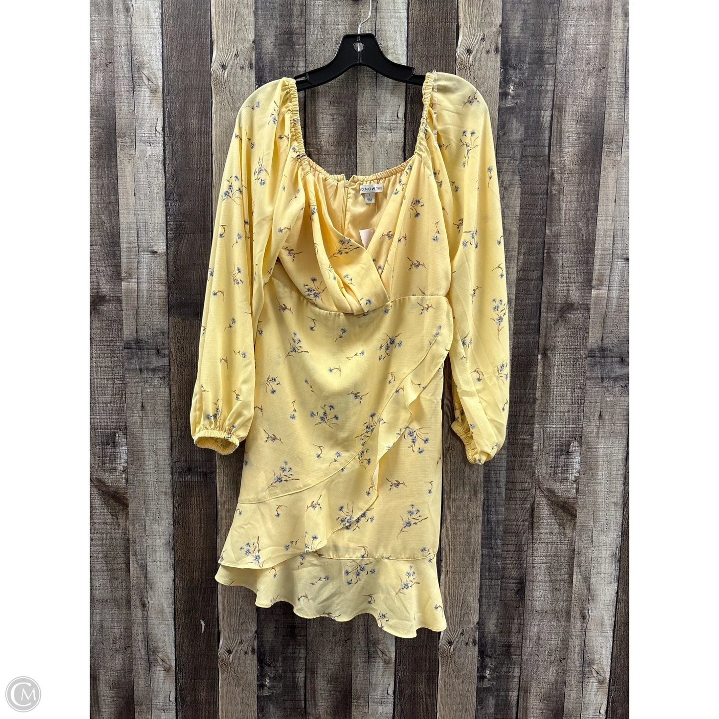 Dress Casual Short By And Now This In Yellow, Size: L
