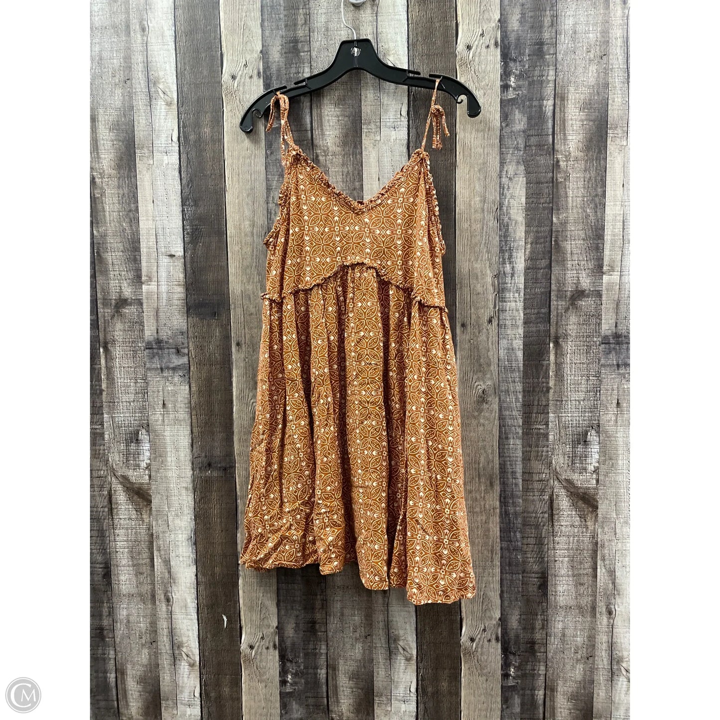 Dress Casual Short By Patrons Of Peace In Brown, Size: L