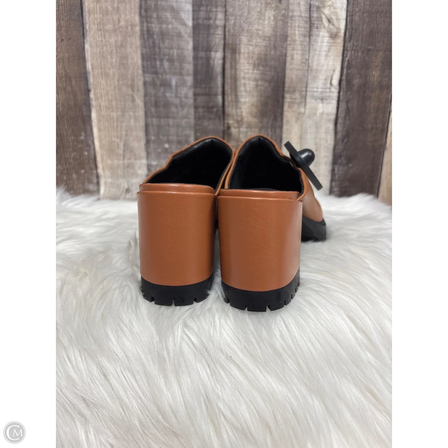 Shoes Heels Block By Aerosoles In Brown, Size: 8
