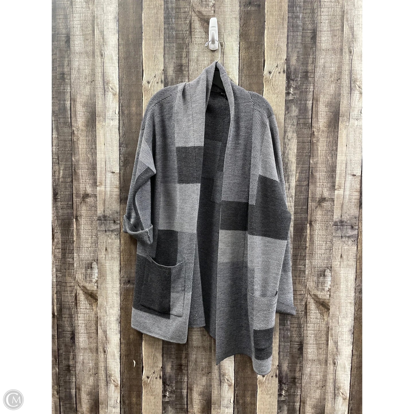 Cardigan By Eileen Fisher In Grey, Size: M