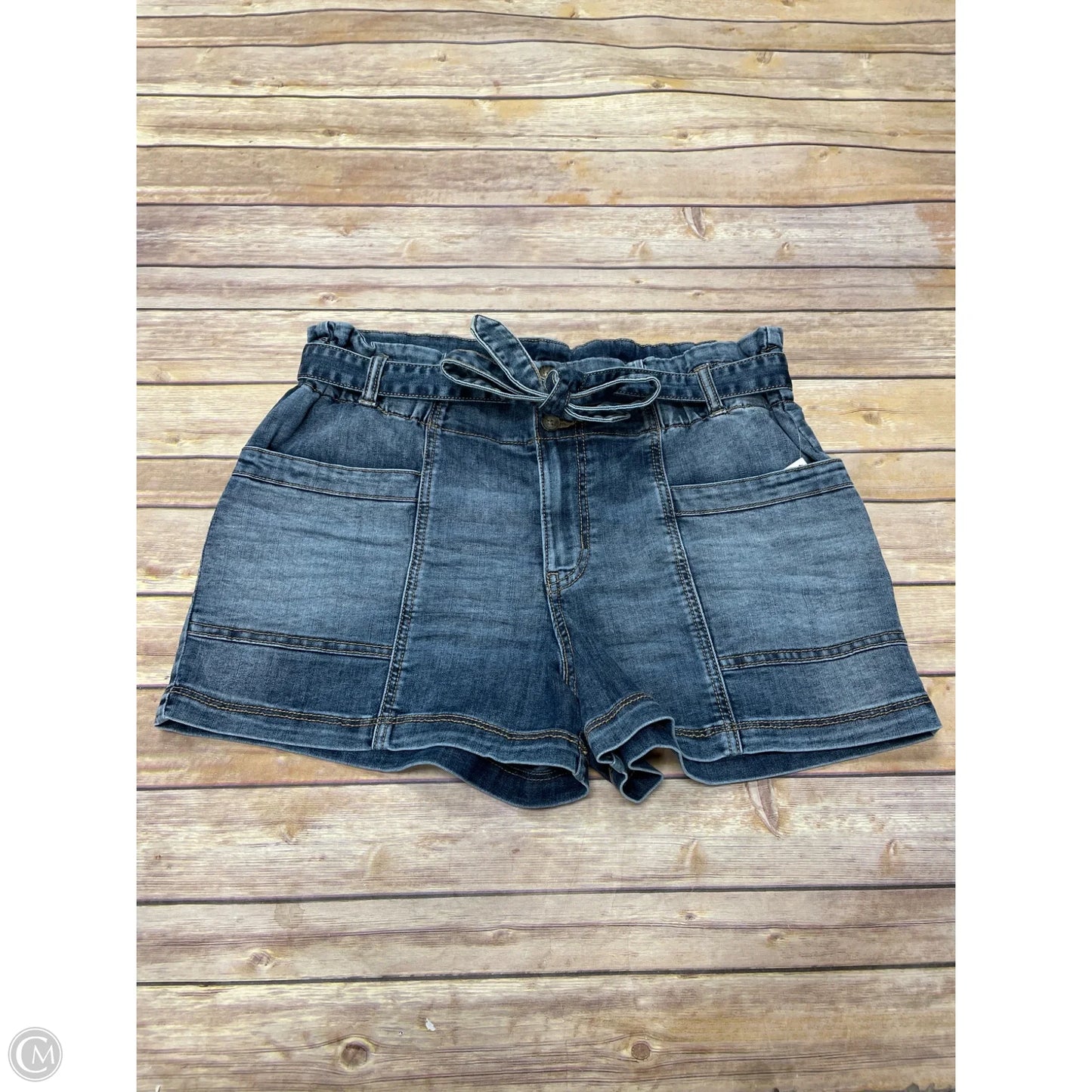 Shorts By Cmf In Blue Denim, Size: L