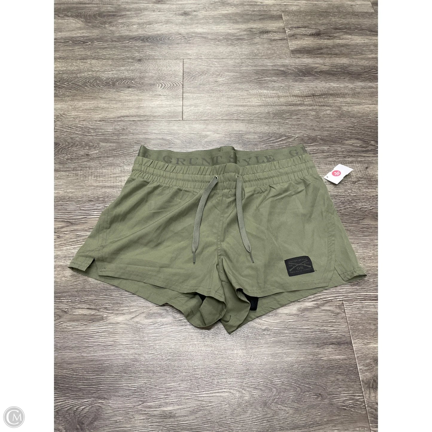 Athletic Shorts By Cme In Green, Size: L