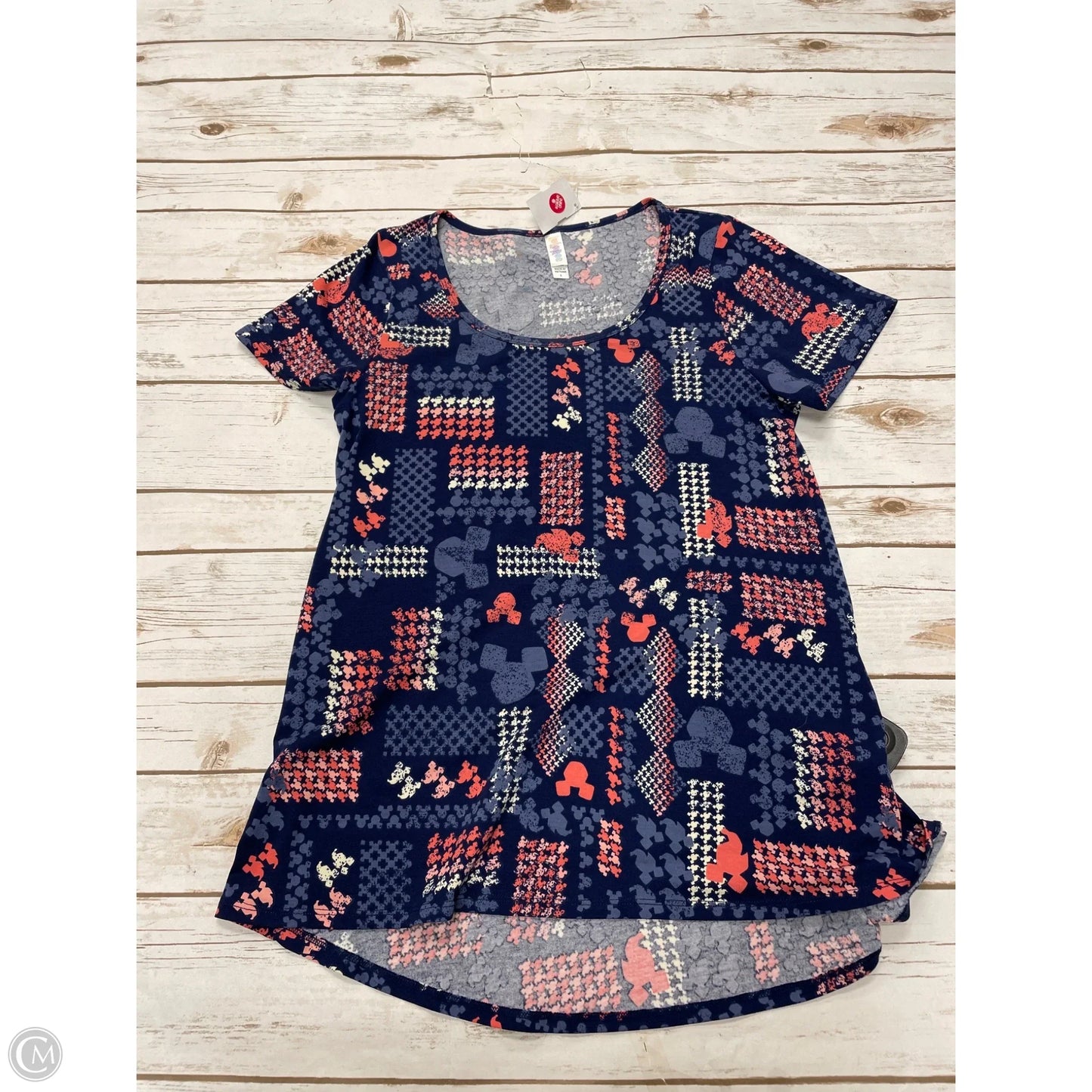 Dress Casual Short By Lularoe In Multi-colored, Size: S