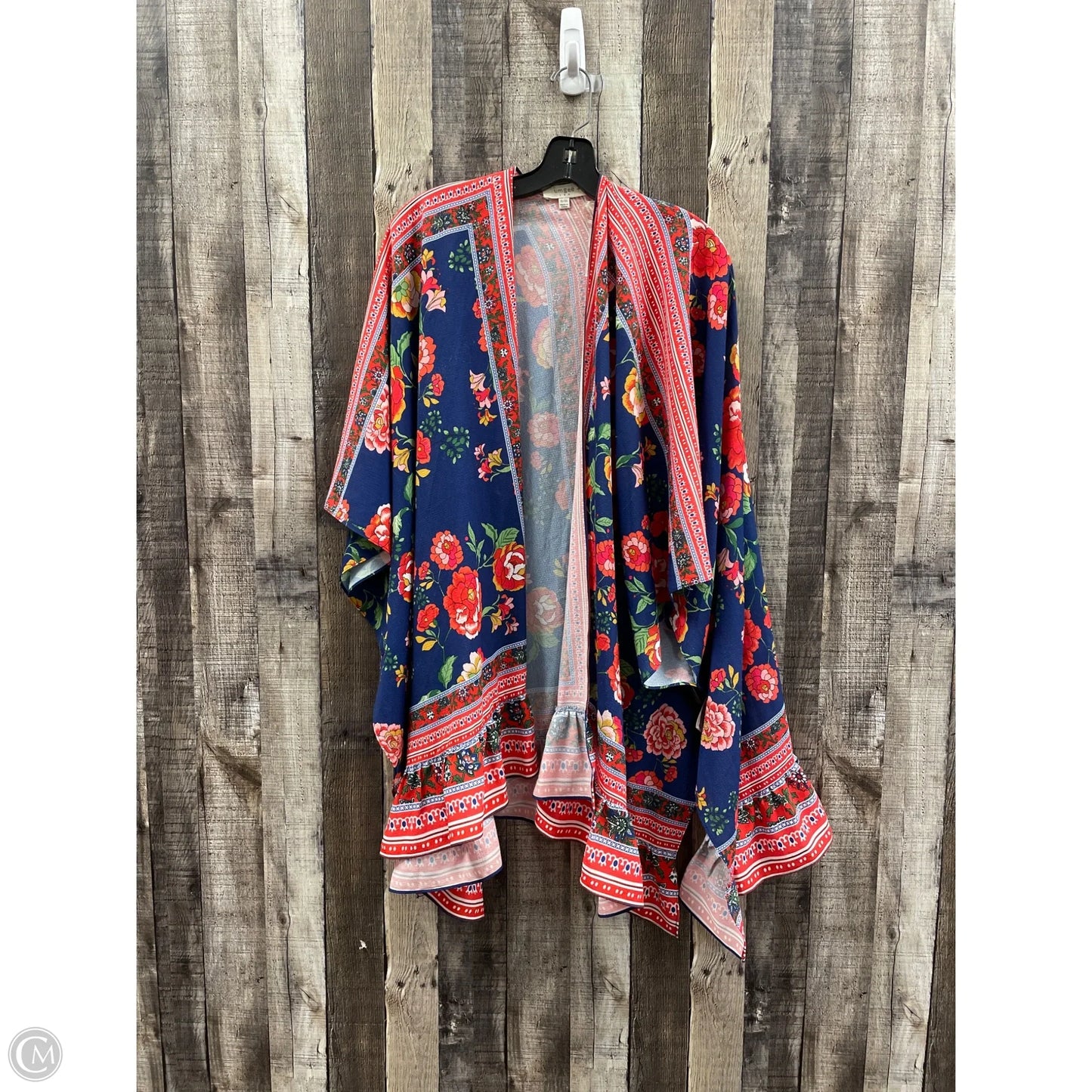 Kimono By Umgee In Nautical Print, Size: Xl