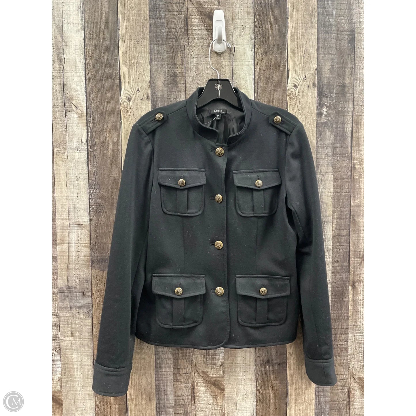 Blazer By Apt 9 In Black, Size: M