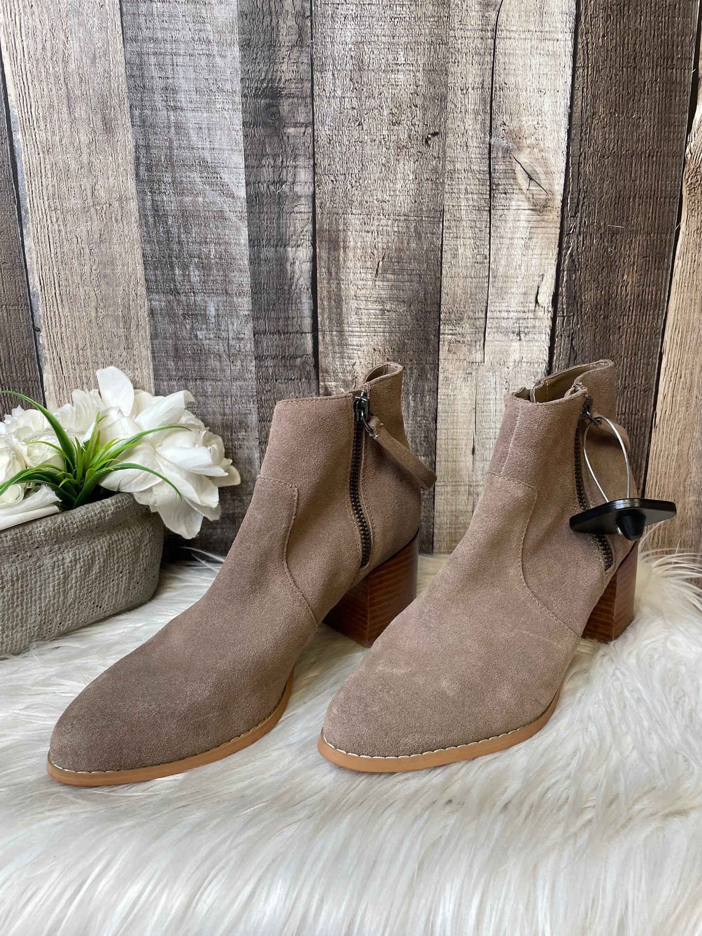 Boots Ankle Heels By Sole Society Size: 8