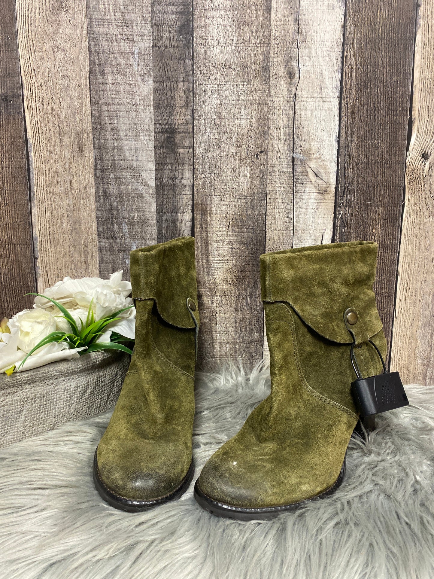 Boots Ankle Heels By Franco Sarto Size: 6.5