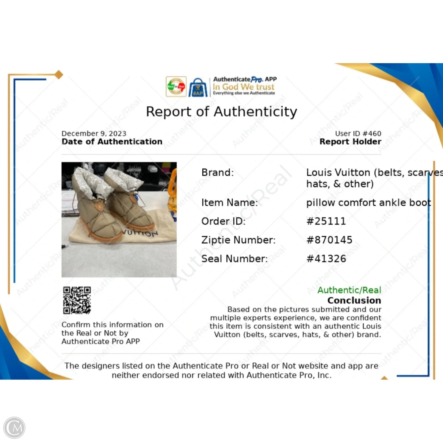 Boots Luxury Designer By Louis Vuitton In Brown, Size: 5