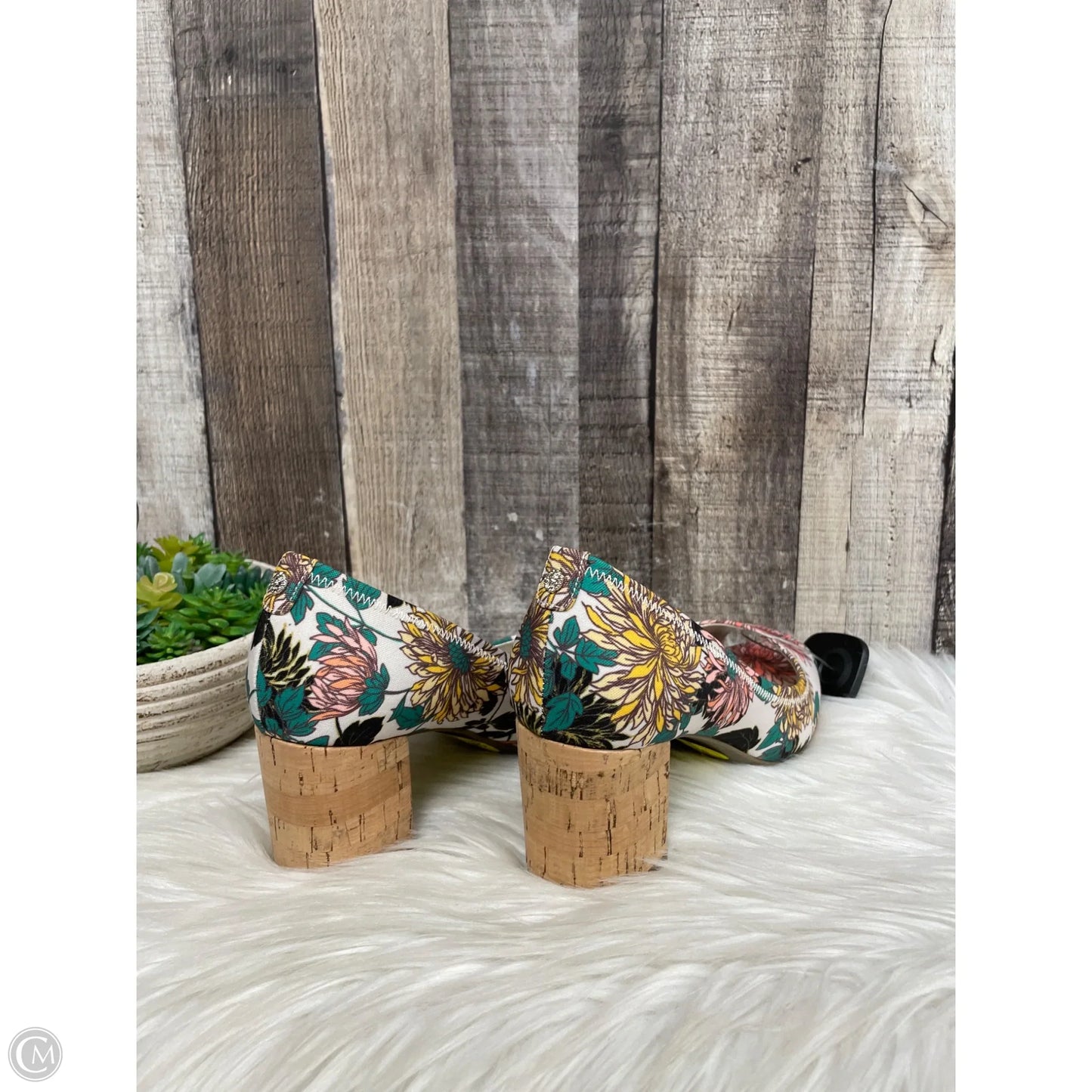 Shoes Heels Block By Anne Klein In Multi-colored, Size: 7