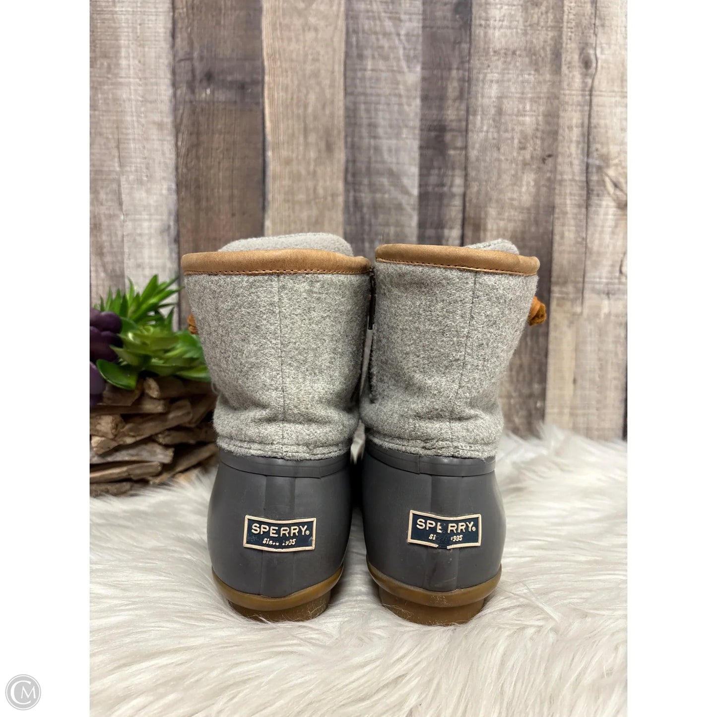 Boots Snow By Sperry In Grey, Size: 7