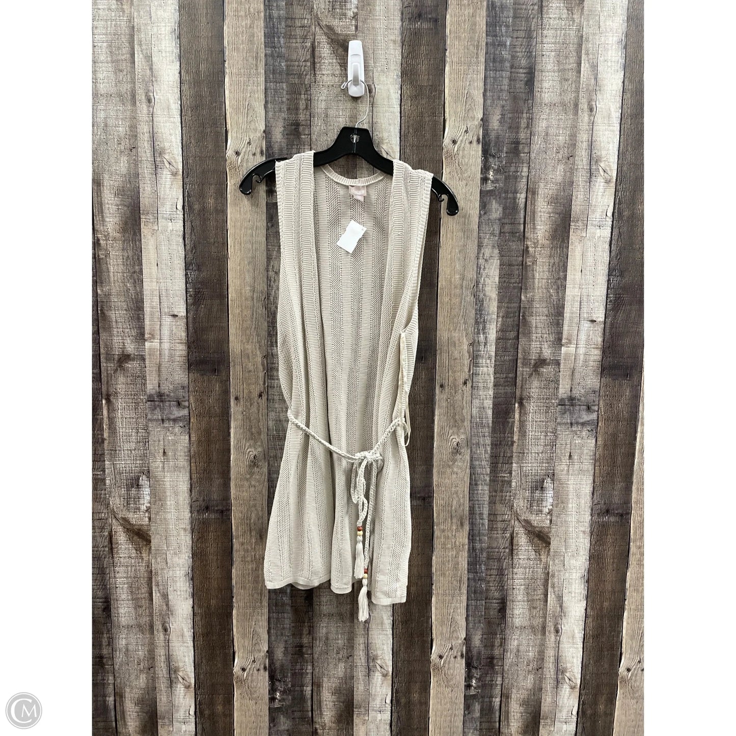 Cardigan By Chicos In Beige, Size: M