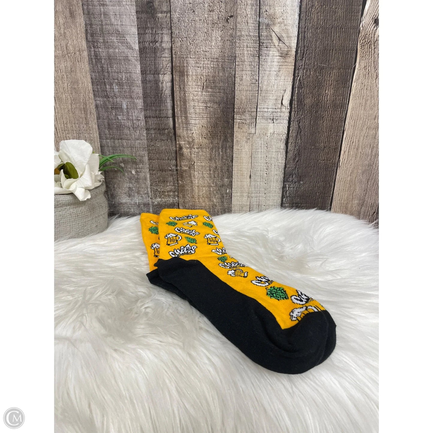 Socks By Cme In Yellow, Size: 0