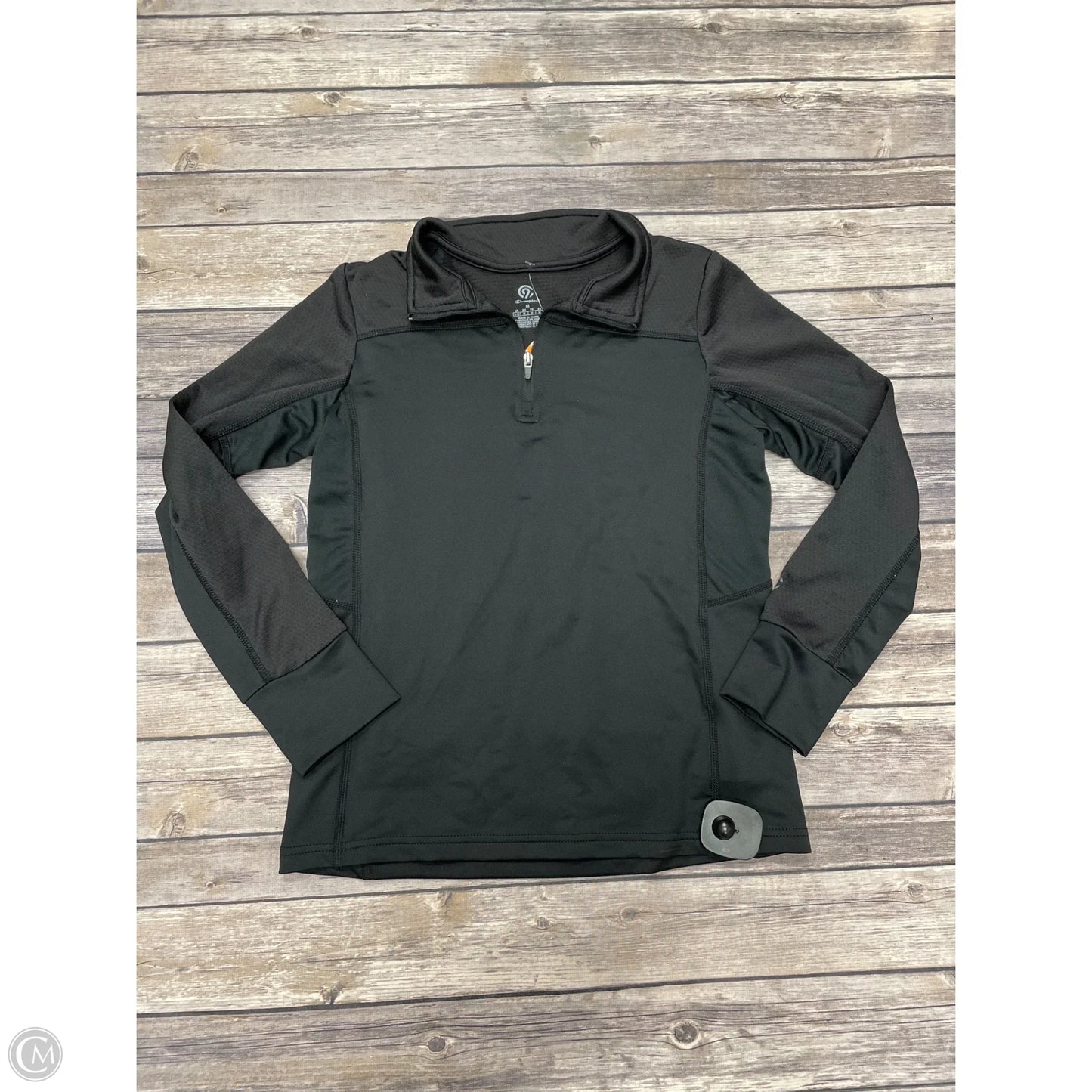 Athletic Jacket By Champion In Black, Size: M