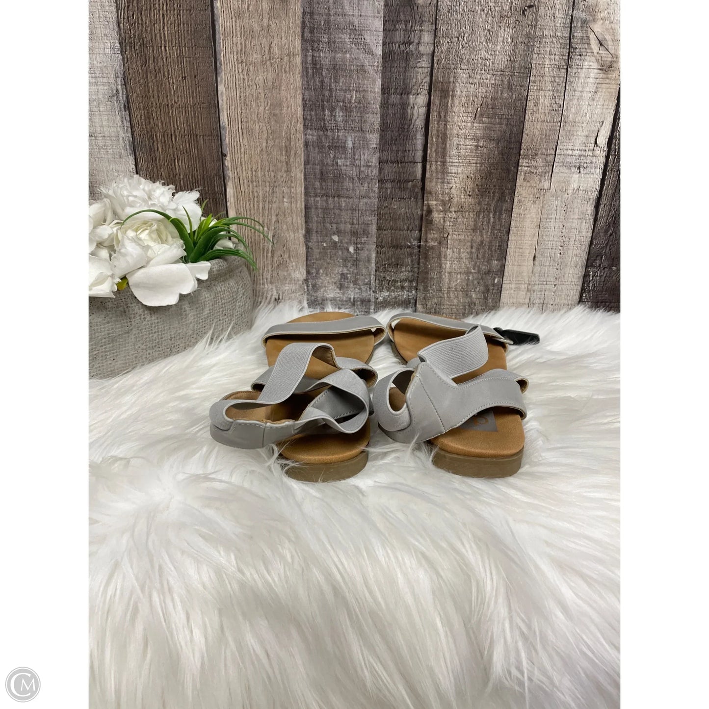 Sandals Flats By Dolce Vita In Grey, Size: 8.5