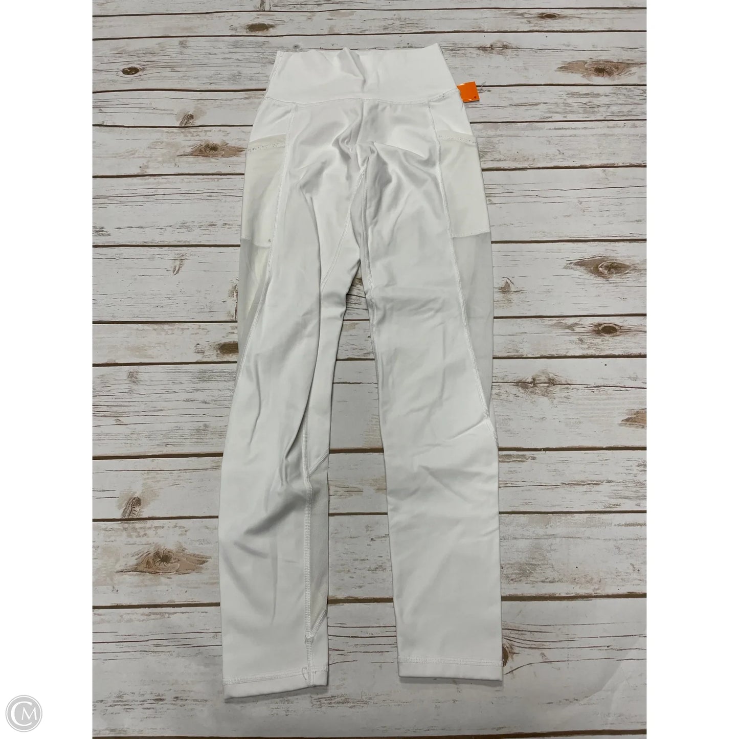 Athletic Leggings By Aerie In White, Size: S