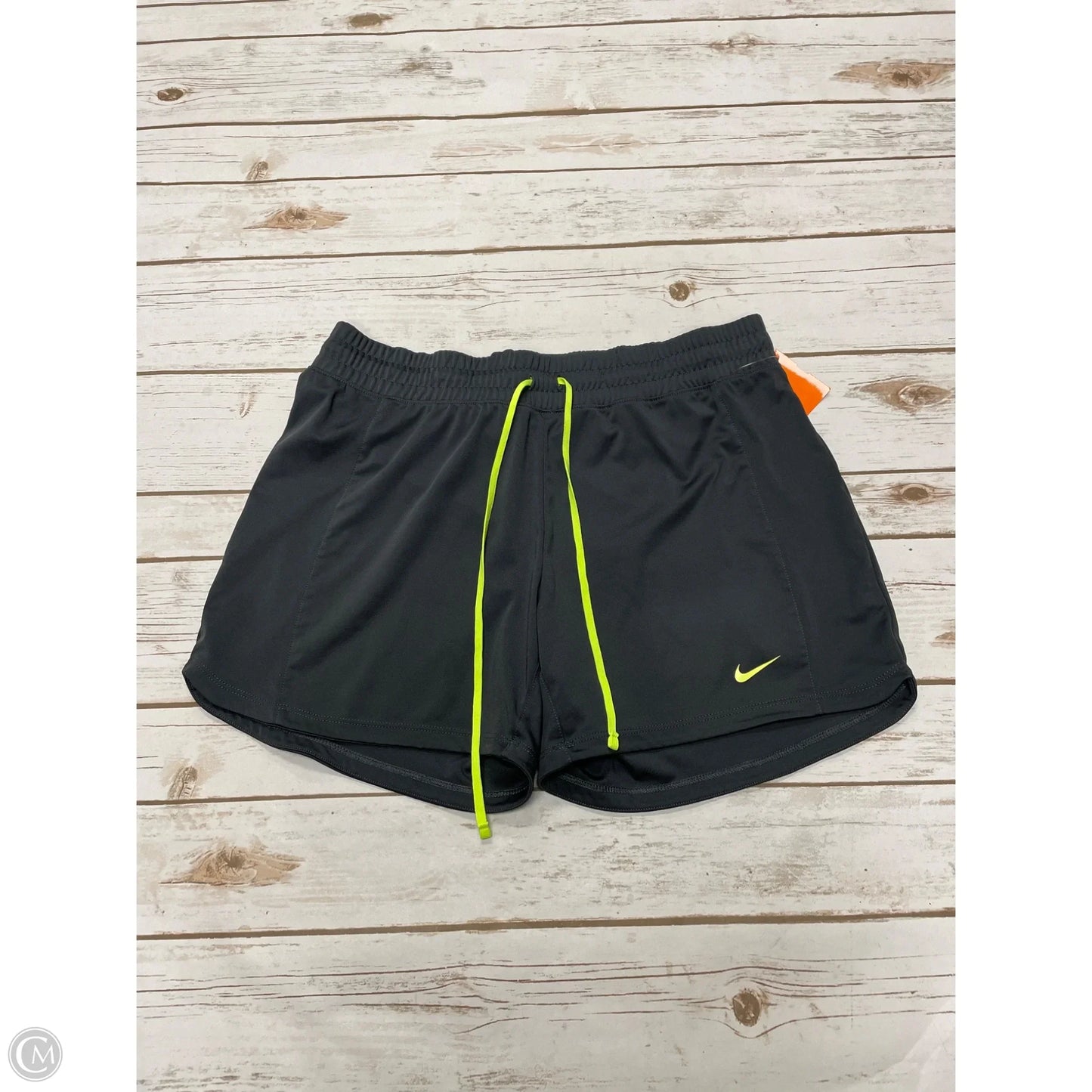 Athletic Shorts By Nike In Grey, Size: M
