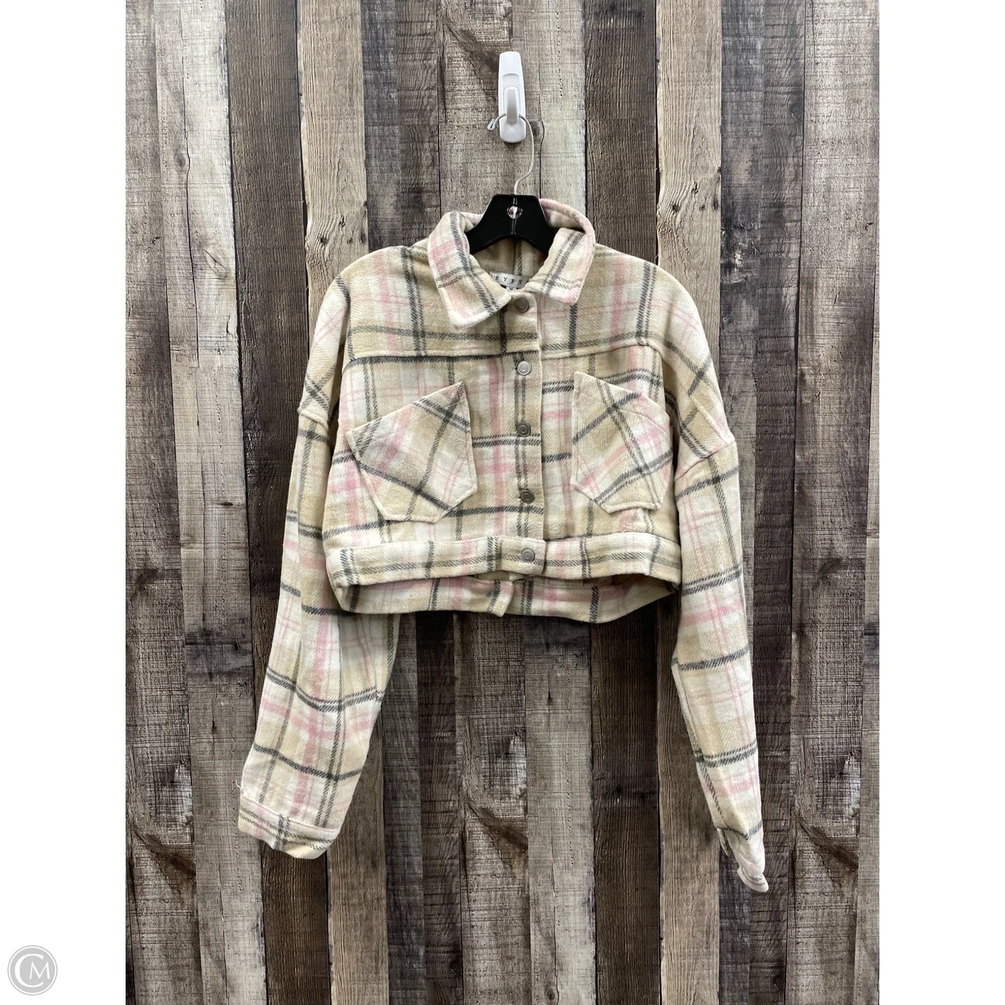 Jacket Fleece By Hyfve In Cream, Size: M