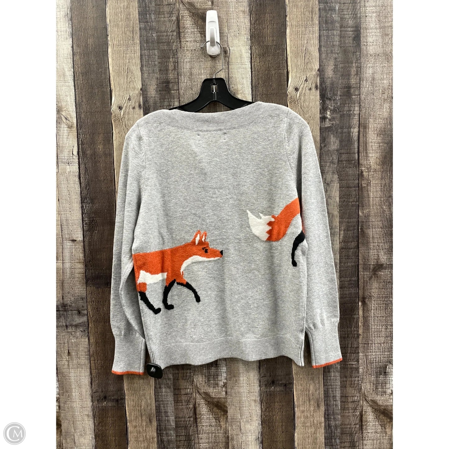 Sweater By Loft In Grey, Size: S