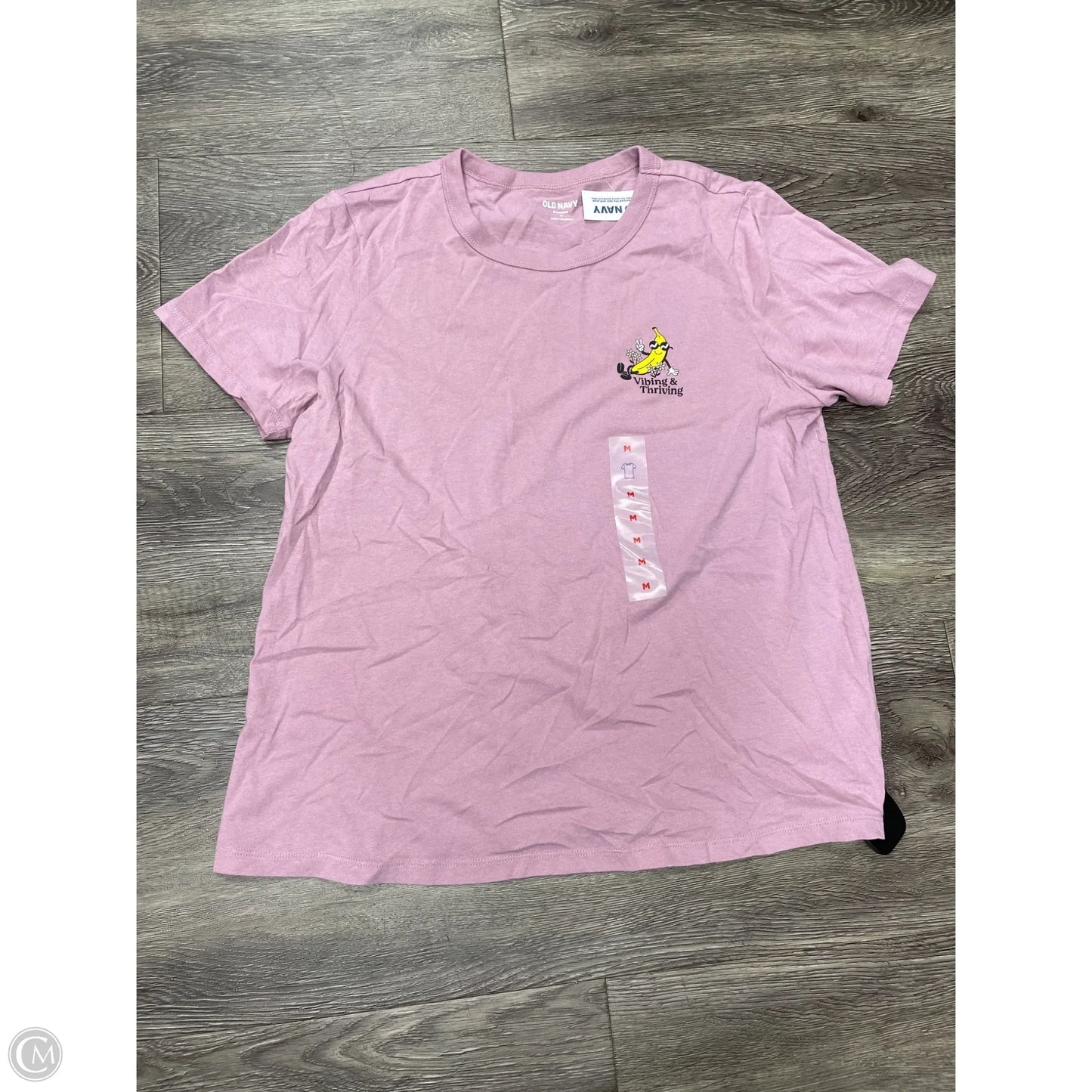 Top Short Sleeve By Old Navy In Purple, Size: M