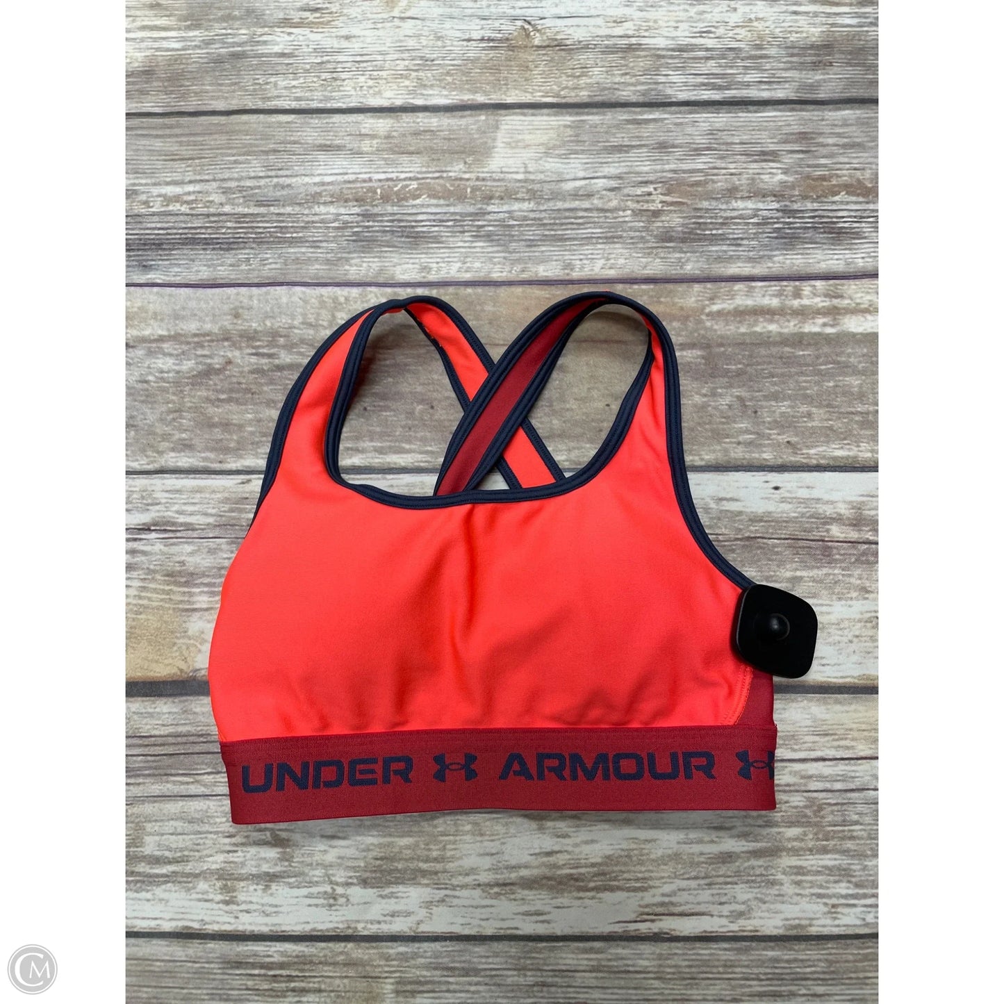 Athletic Bra By Under Armour In Orange, Size: Xs