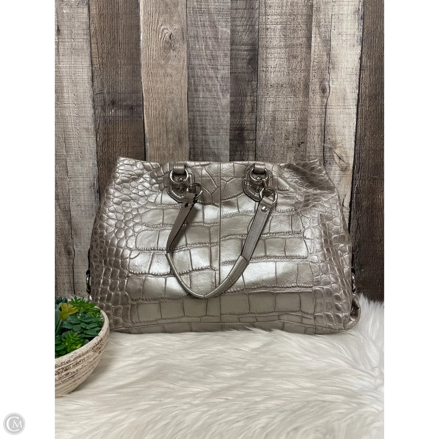 Handbag Designer By Coach, Size: Large