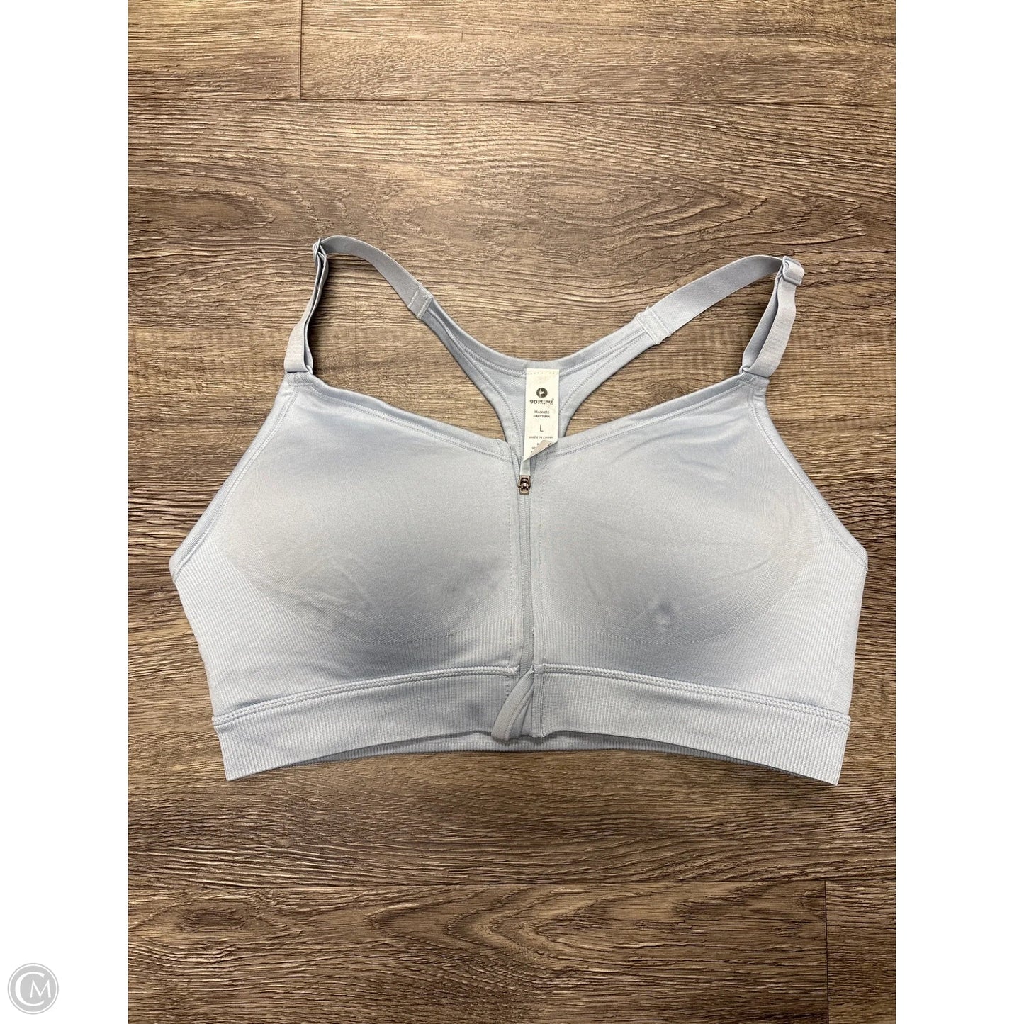 Athletic Bra By 90 Degrees By Reflex In Blue, Size: L