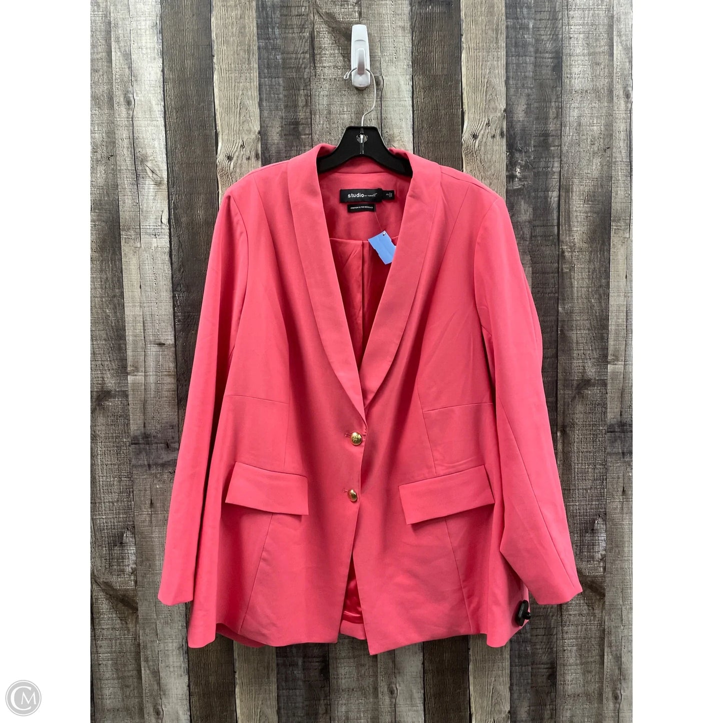 Blazer By Torrid In Pink, Size: 3x