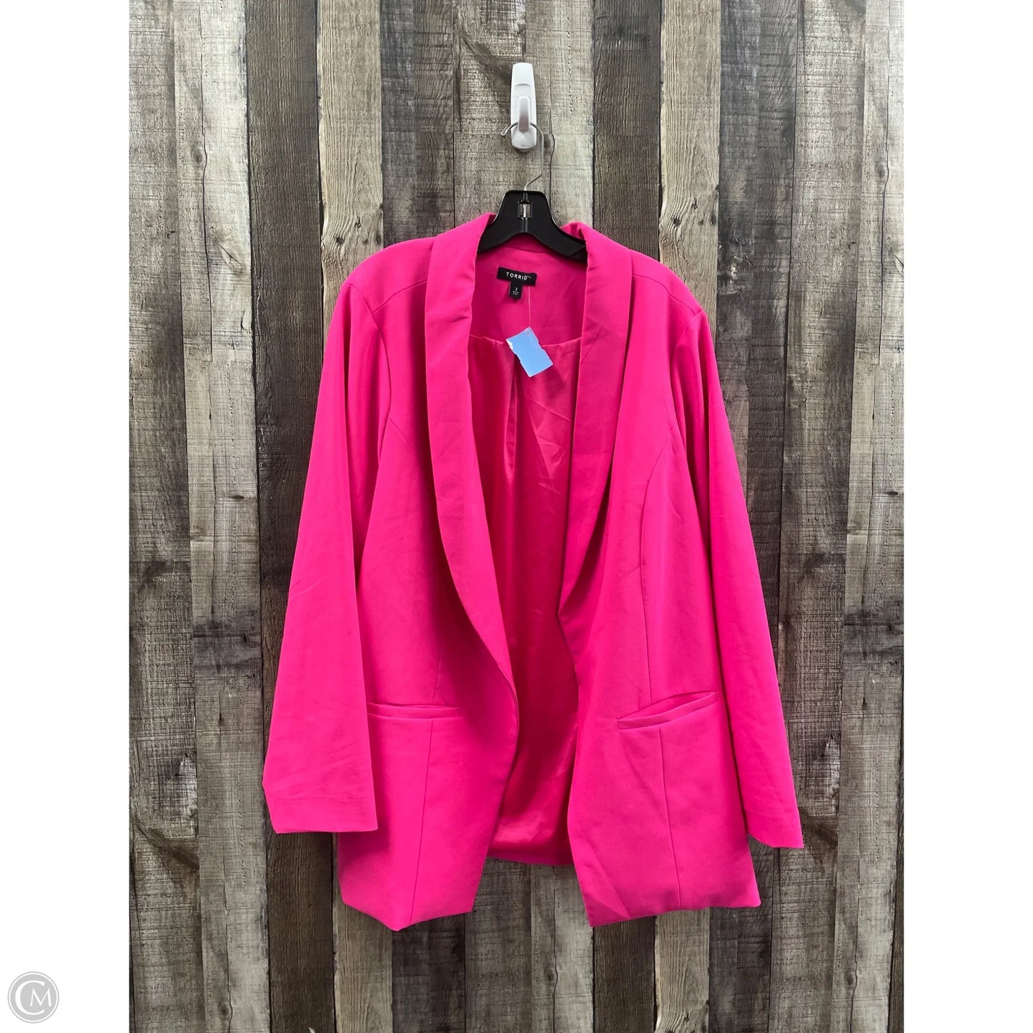 Blazer By Torrid In Pink, Size: 3x