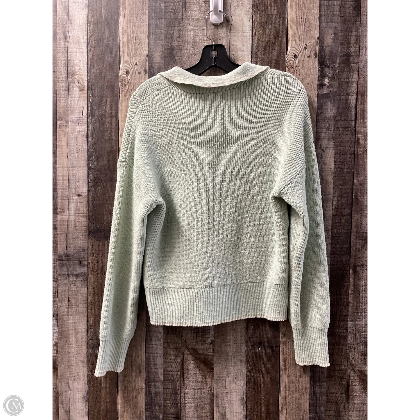 Sweater By Thread And Supply In Green, Size: S