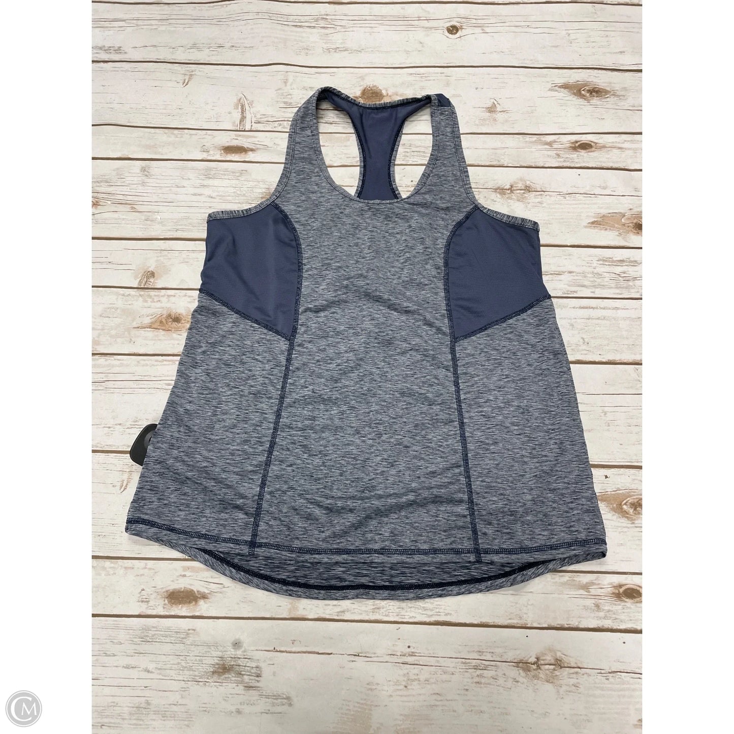 Athletic Tank Top By Cme In Blue, Size: M