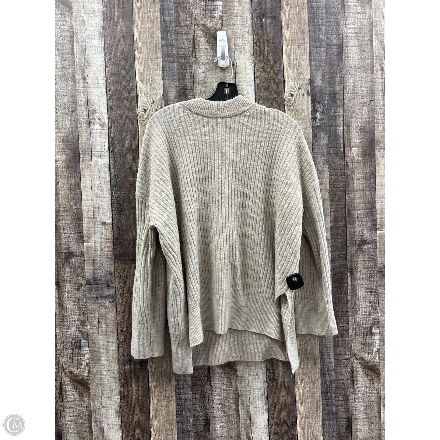 Sweater By H&m In Tan, Size: S