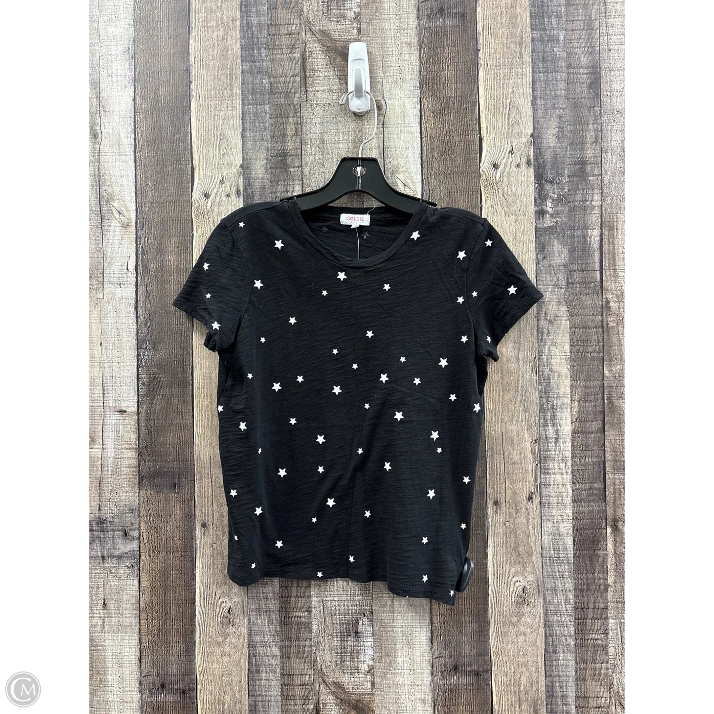 Top Short Sleeve By Cmc In Black, Size: Xs