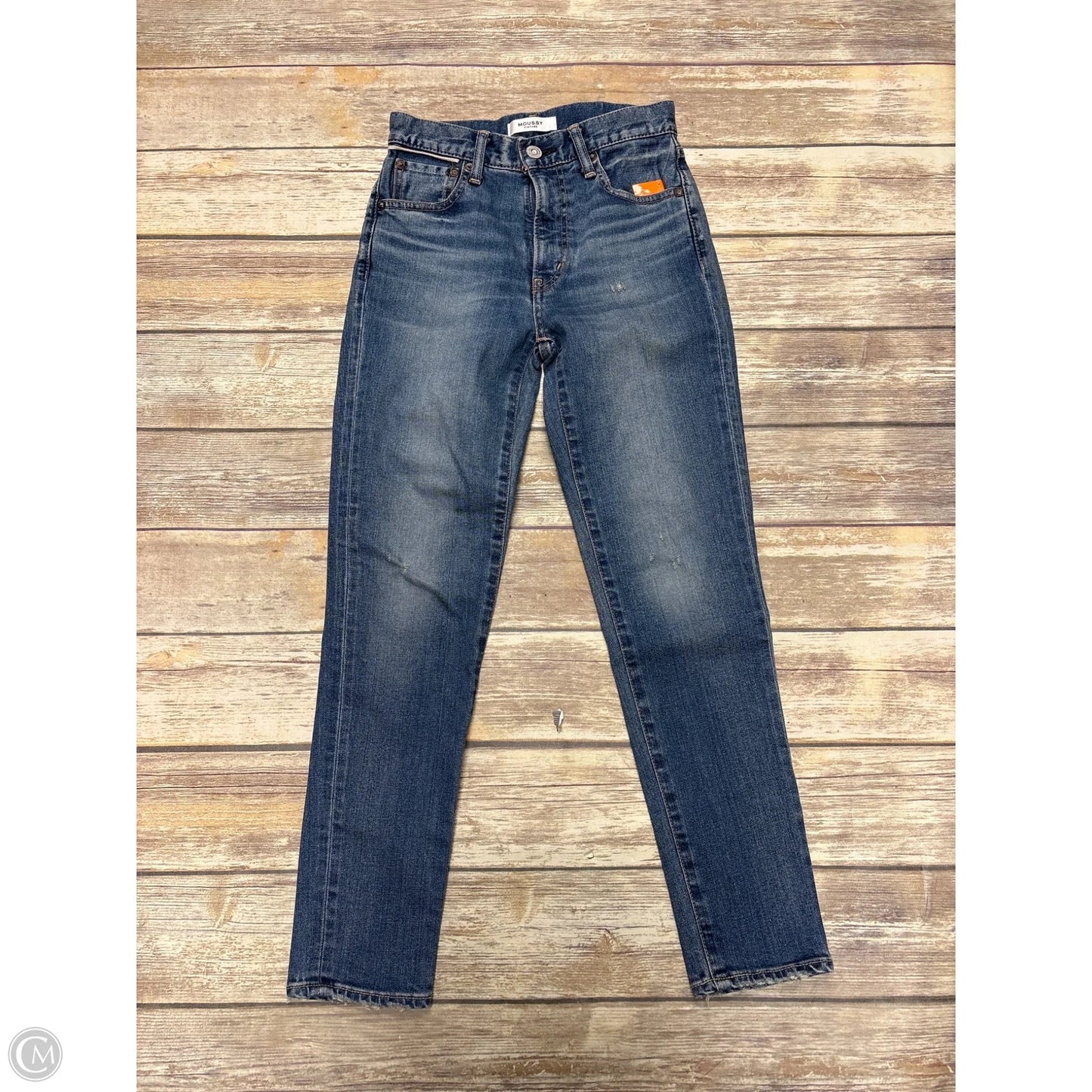 Jeans Straight By Cma In Blue Denim, Size: 0